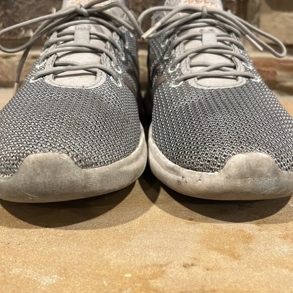 Adidas Cloudfoam QT Flex Grey Running Shoes - Picture 5 of 10